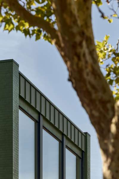 Modern office environment in Gladsaxe wrapped in steel profiles, Transformervej 14, 2860 Søborg, Denmark